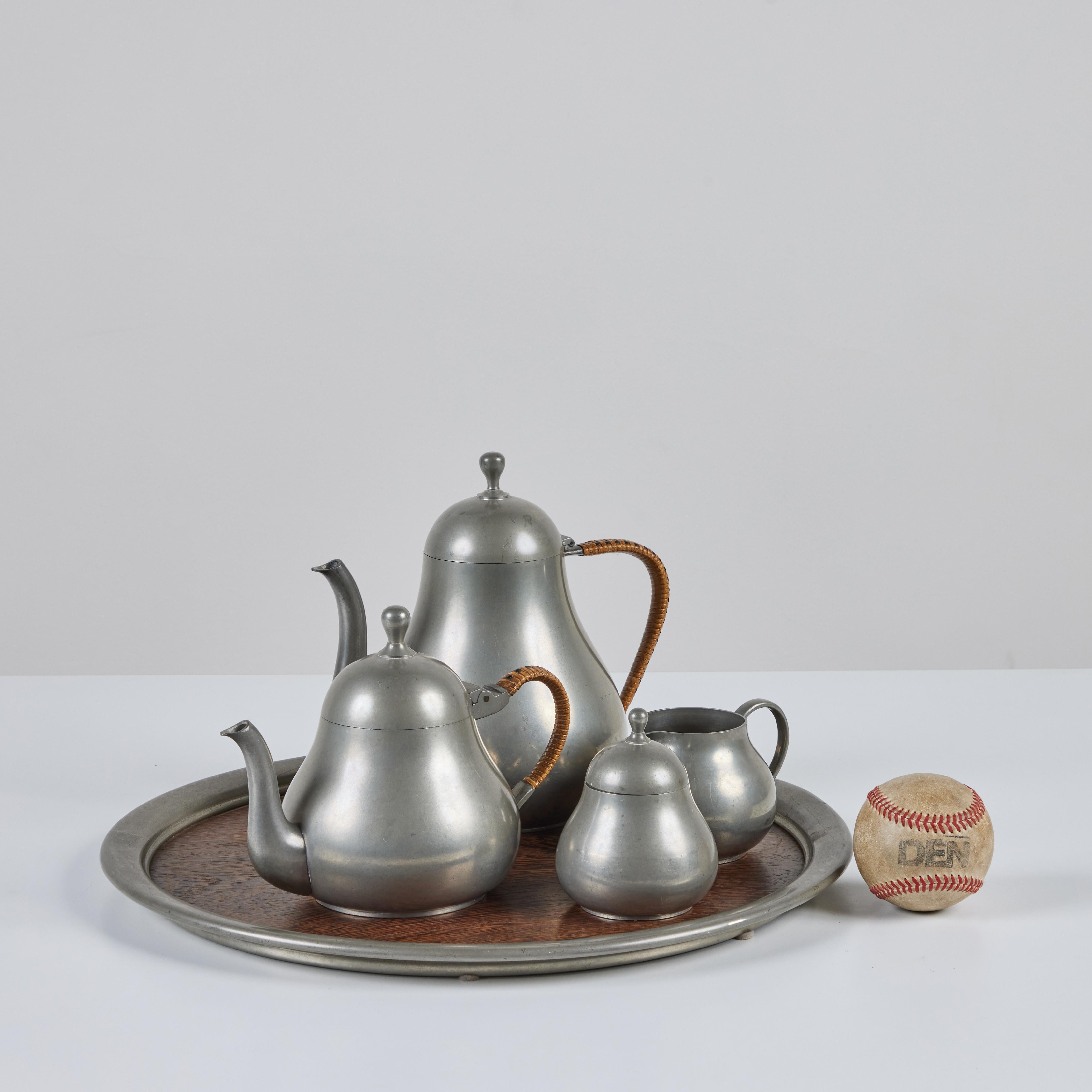 royal holland pewter tea set