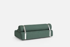 Meg 2P Carpanese Home Italia Sofa with Metal Belts