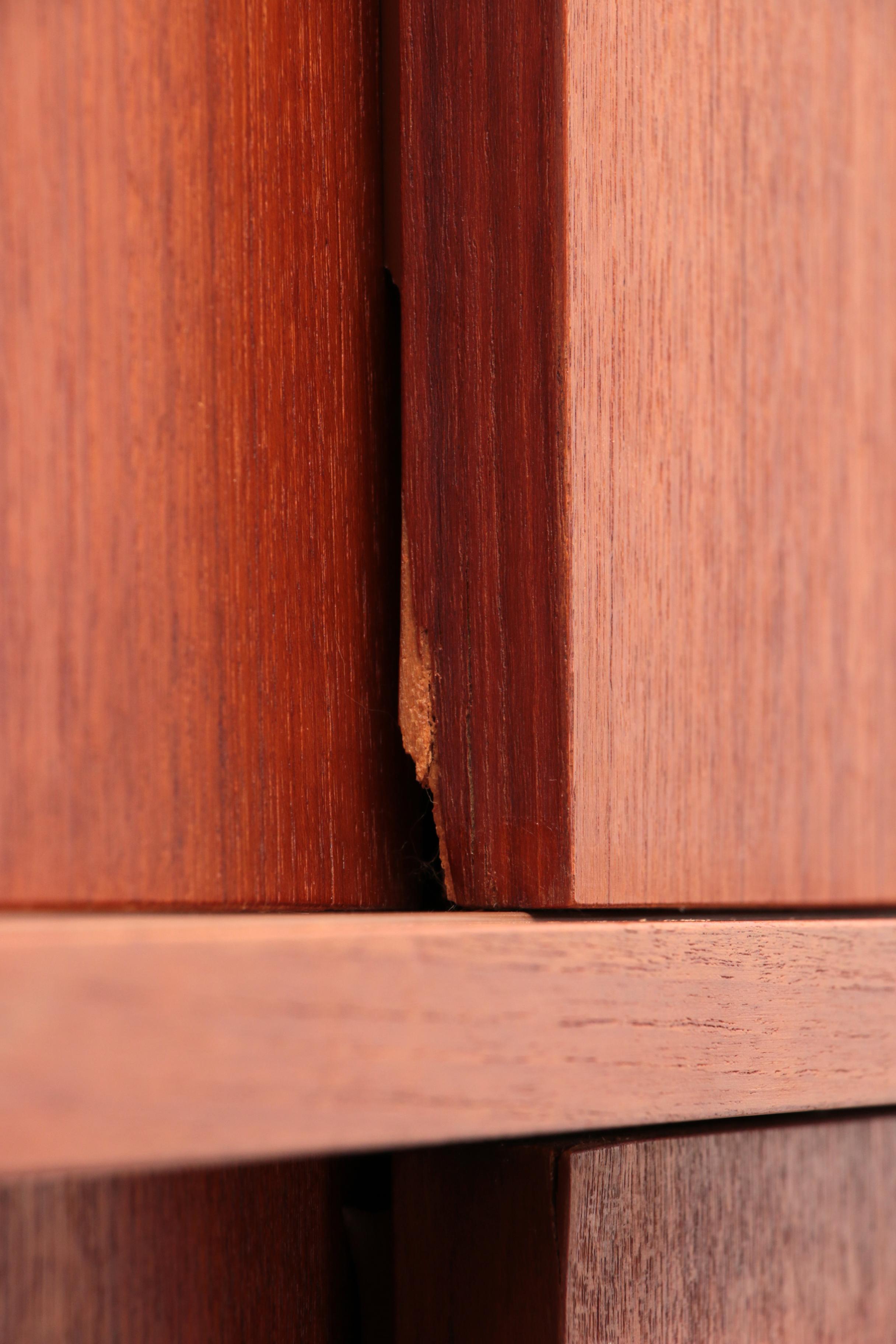 Mega Large Wardrobe Danish Made of Teak, 1960 9