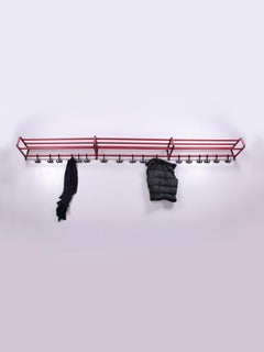 Mega Long Wall Coat Rack Spage Age the Length is 3.50 Meters, 1970s