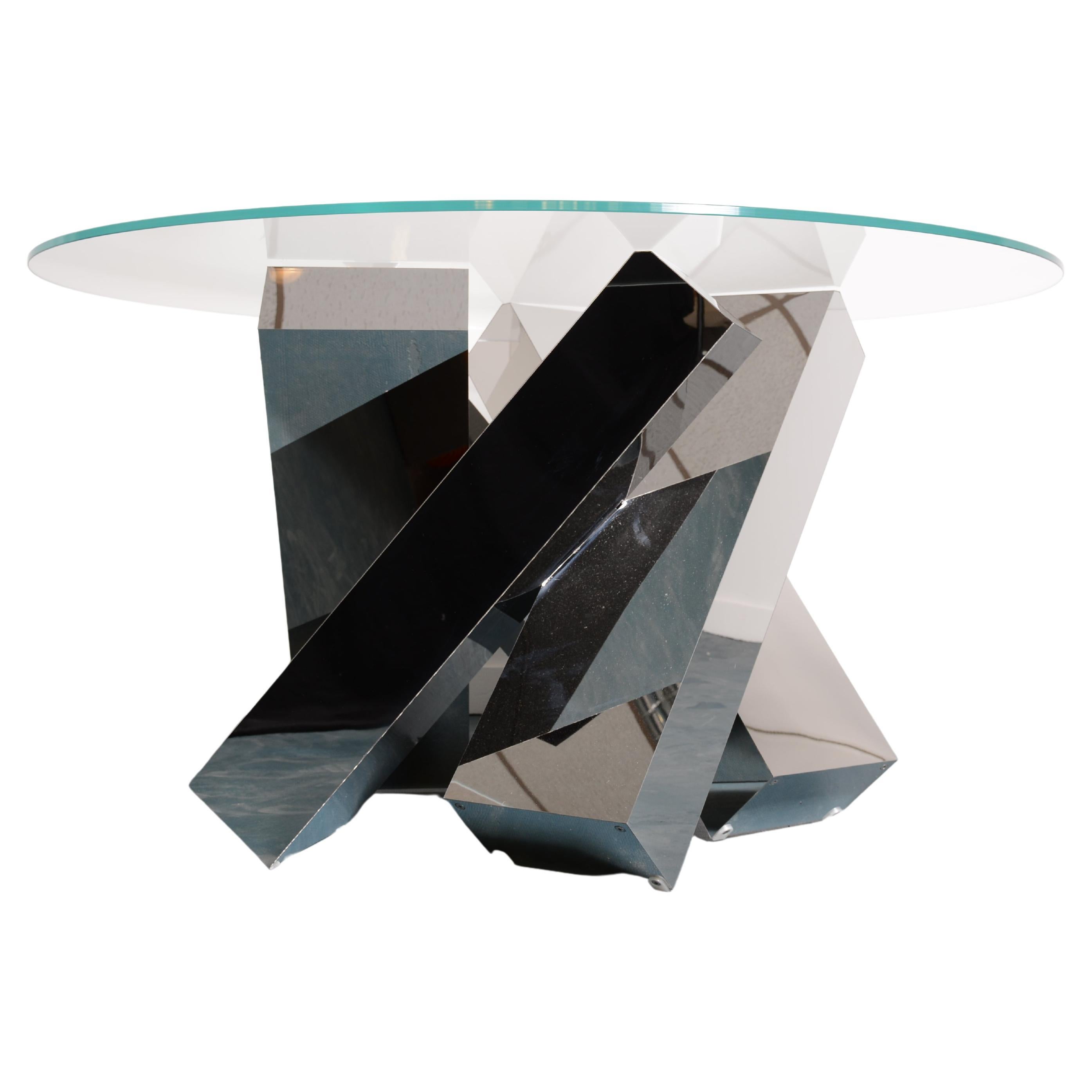 Megalith Table, Round Edition by Duffy London For Sale