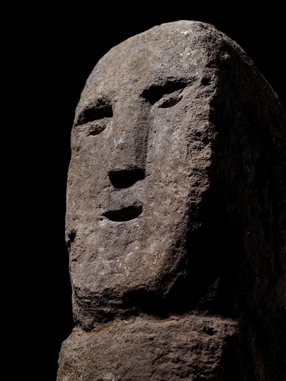 18th Century and Earlier Megalithic Stela  For Sale