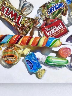 "Candy Stash" Oil Painting