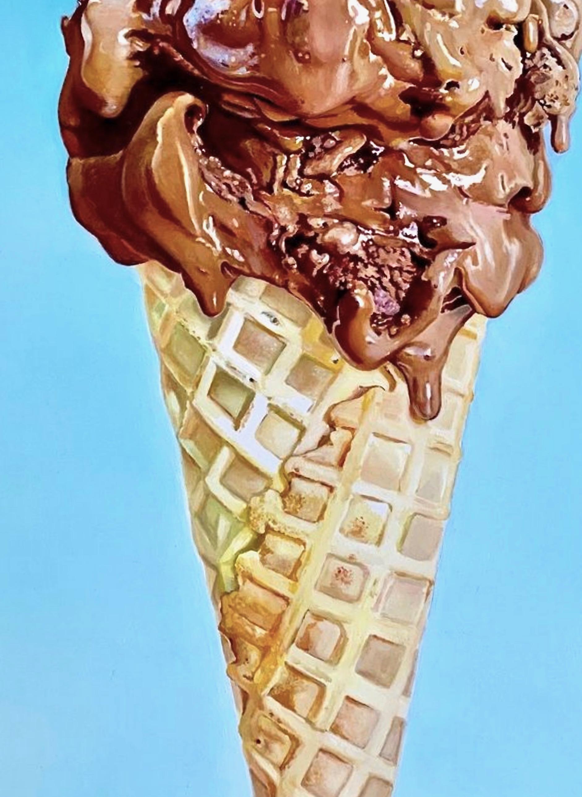 „Chocolate Cone“ Original-Ölgemälde 18