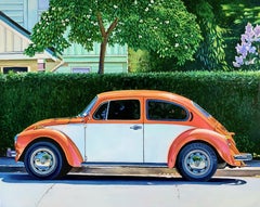 "Orange VW Bug"