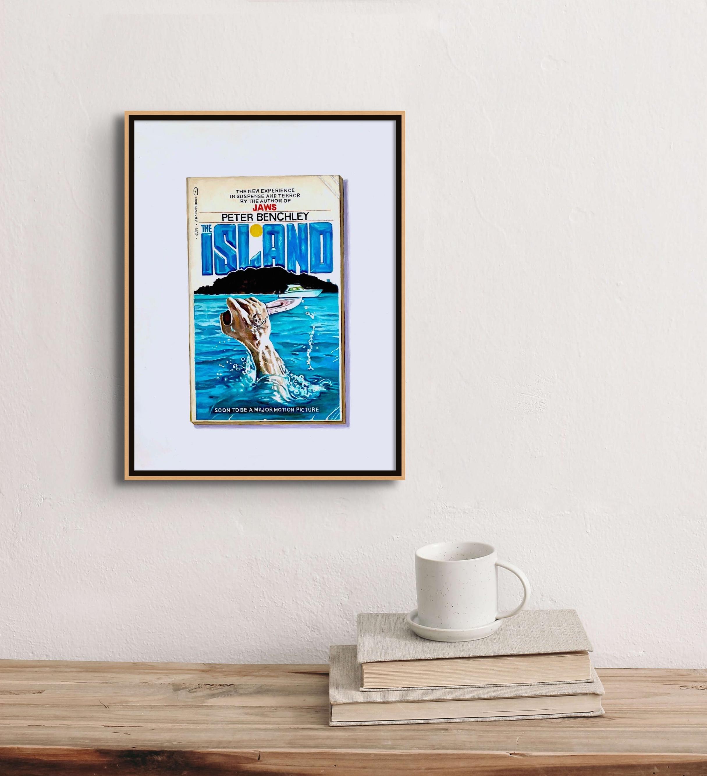 „The Island Vintage Paperback“ 2020, Original-Ölgemälde 12