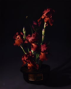 „Flowers with Vessel 5“ (2024), Original Ölporträt von Megan Elizabeth Read