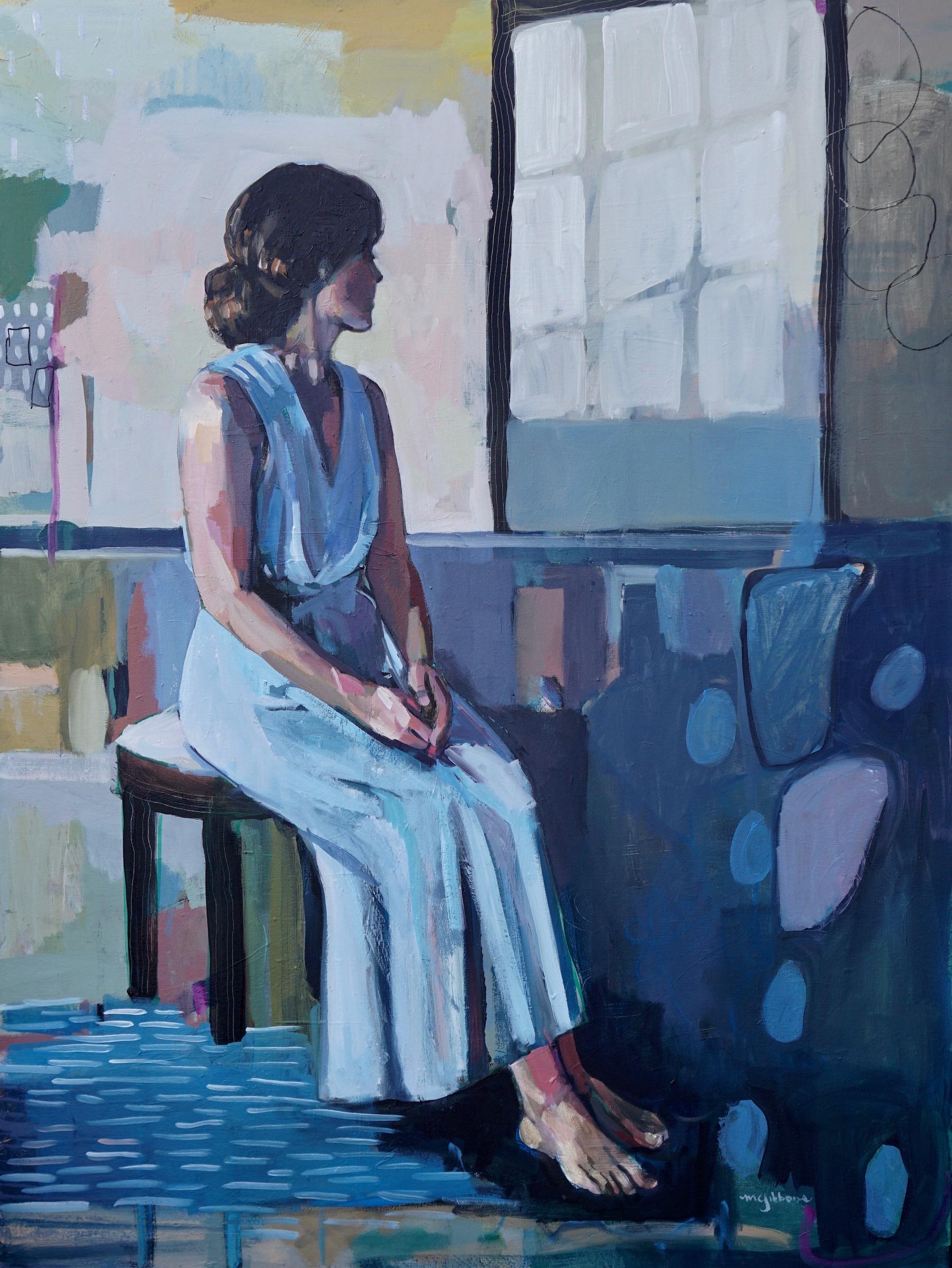 Megan Gibbons Figurative Painting – Filter