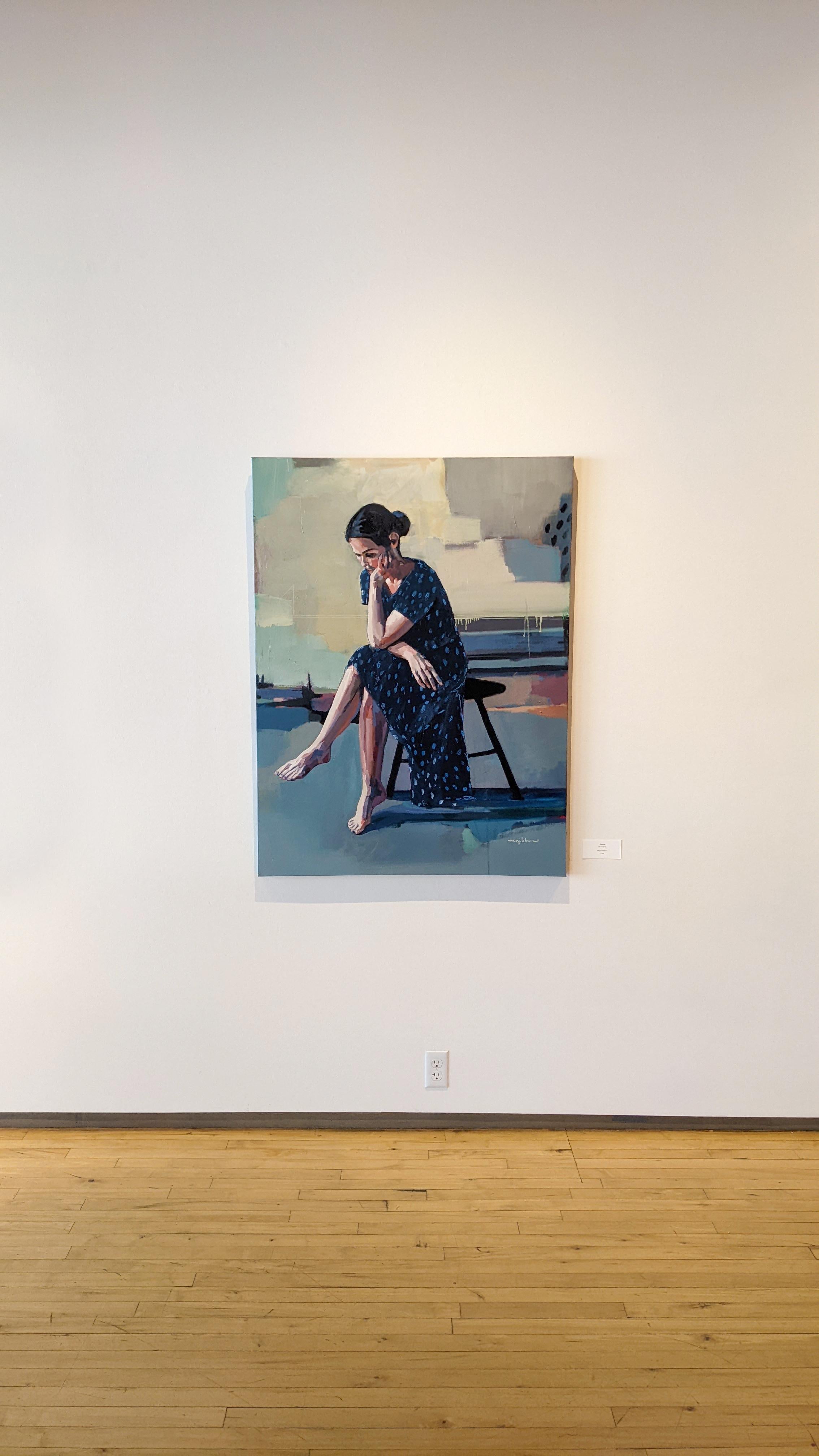 Serena – Painting von Megan Gibbons