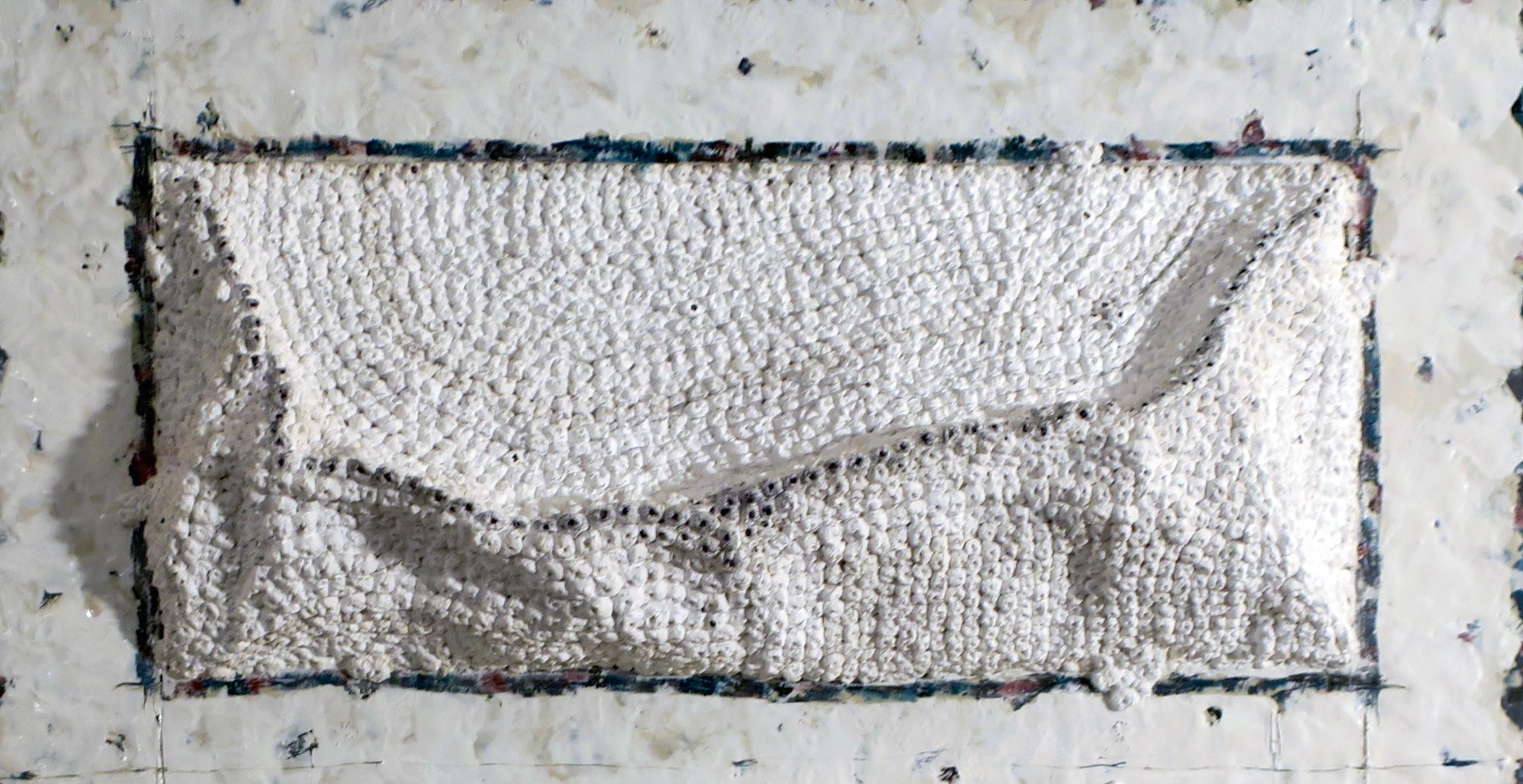 Wall Sculpture: 'Clustered #17' - Contemporary Mixed Media Art by Megan Klim