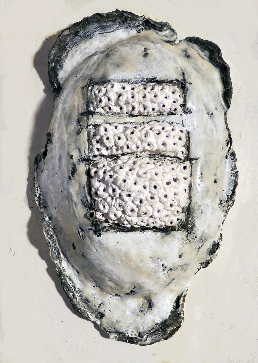 Wandskulptur: „Clustered #4“ (Zeitgenössisch), Sculpture, von Megan Klim