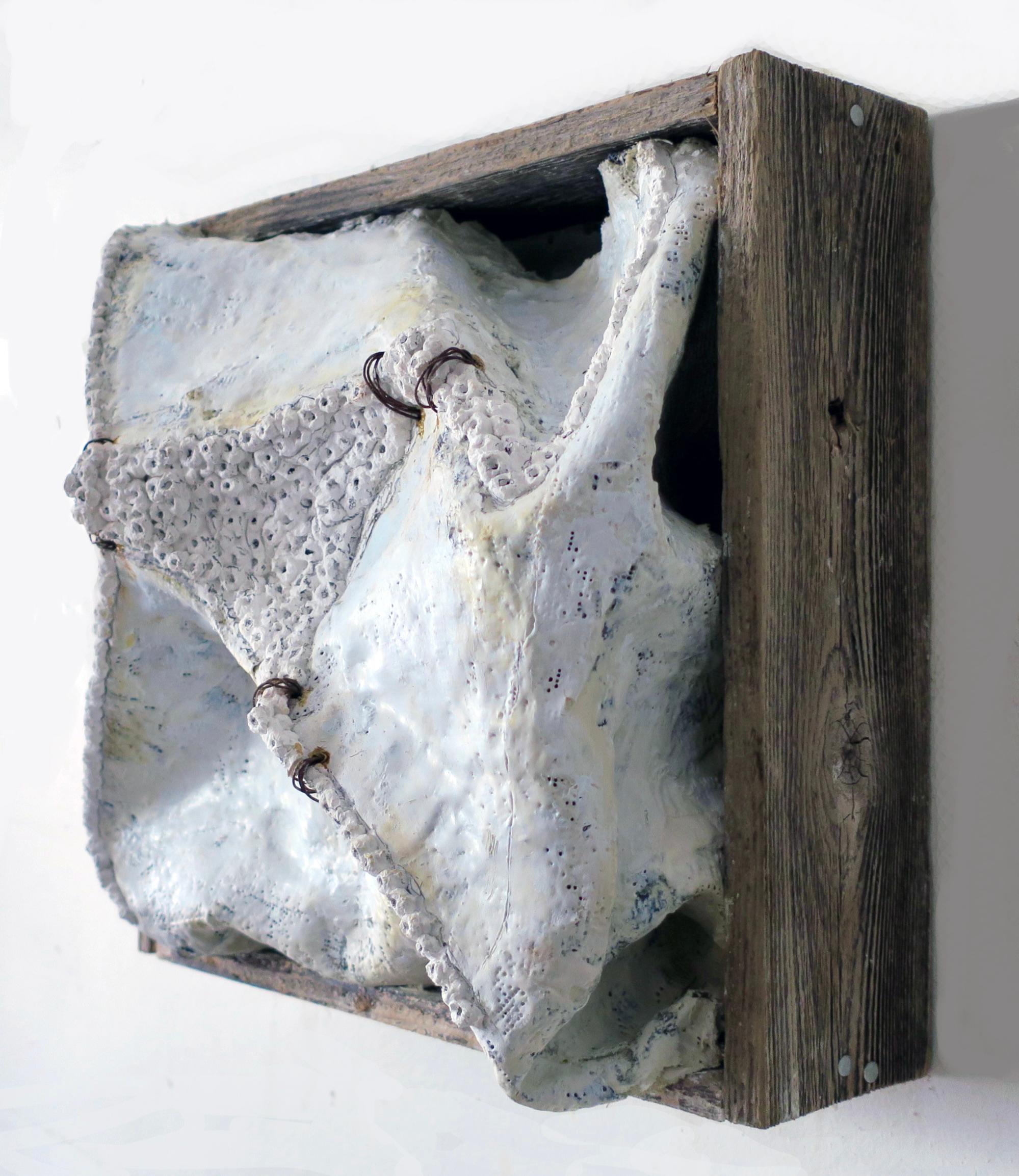 Scultura da parete: 'Clustered #6' - Mixed Media Art Contemporaneo di Megan Klim