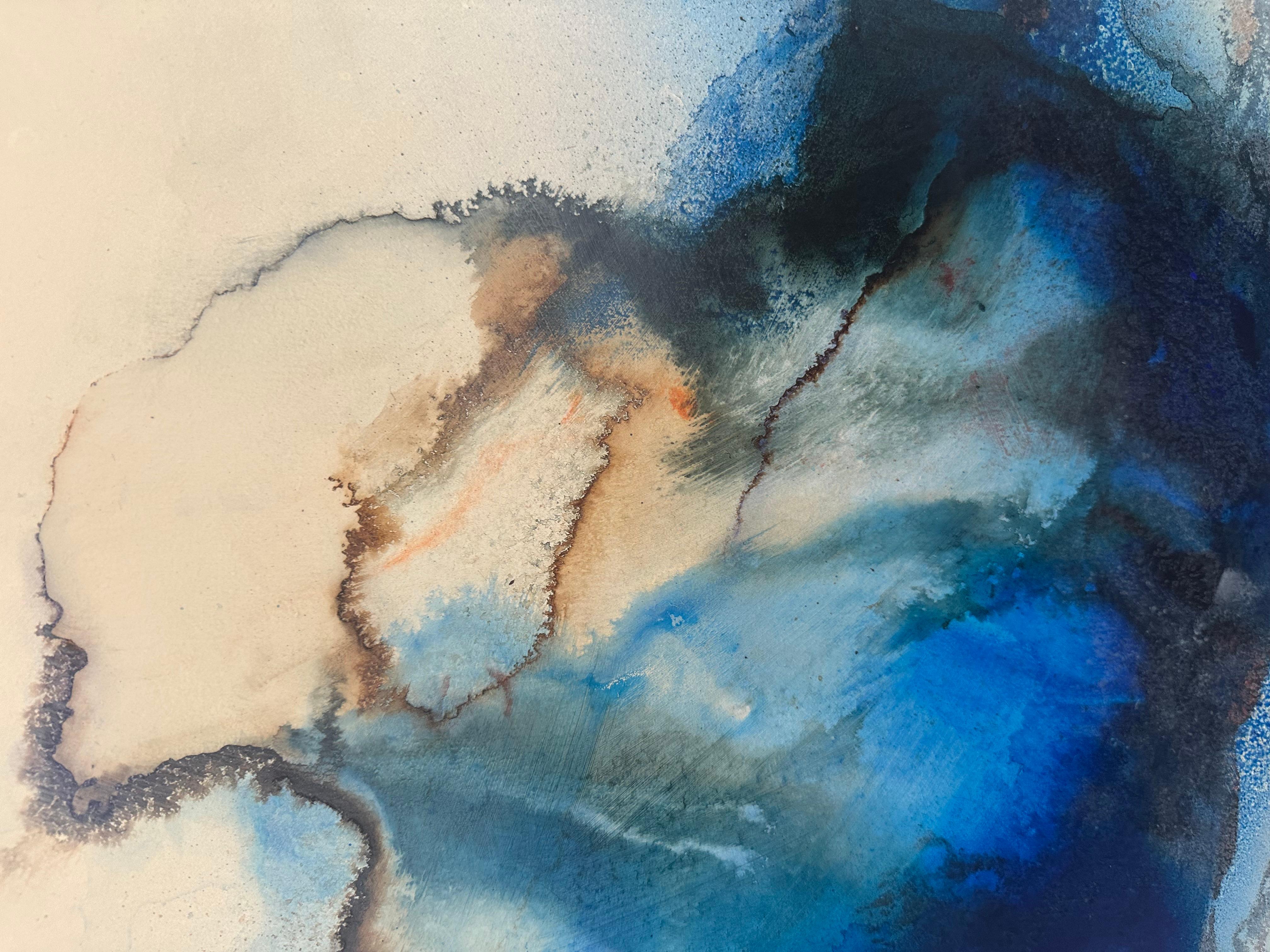 Beginn des Frühlings II (Abstrakt), Painting, von Megan Yelets
