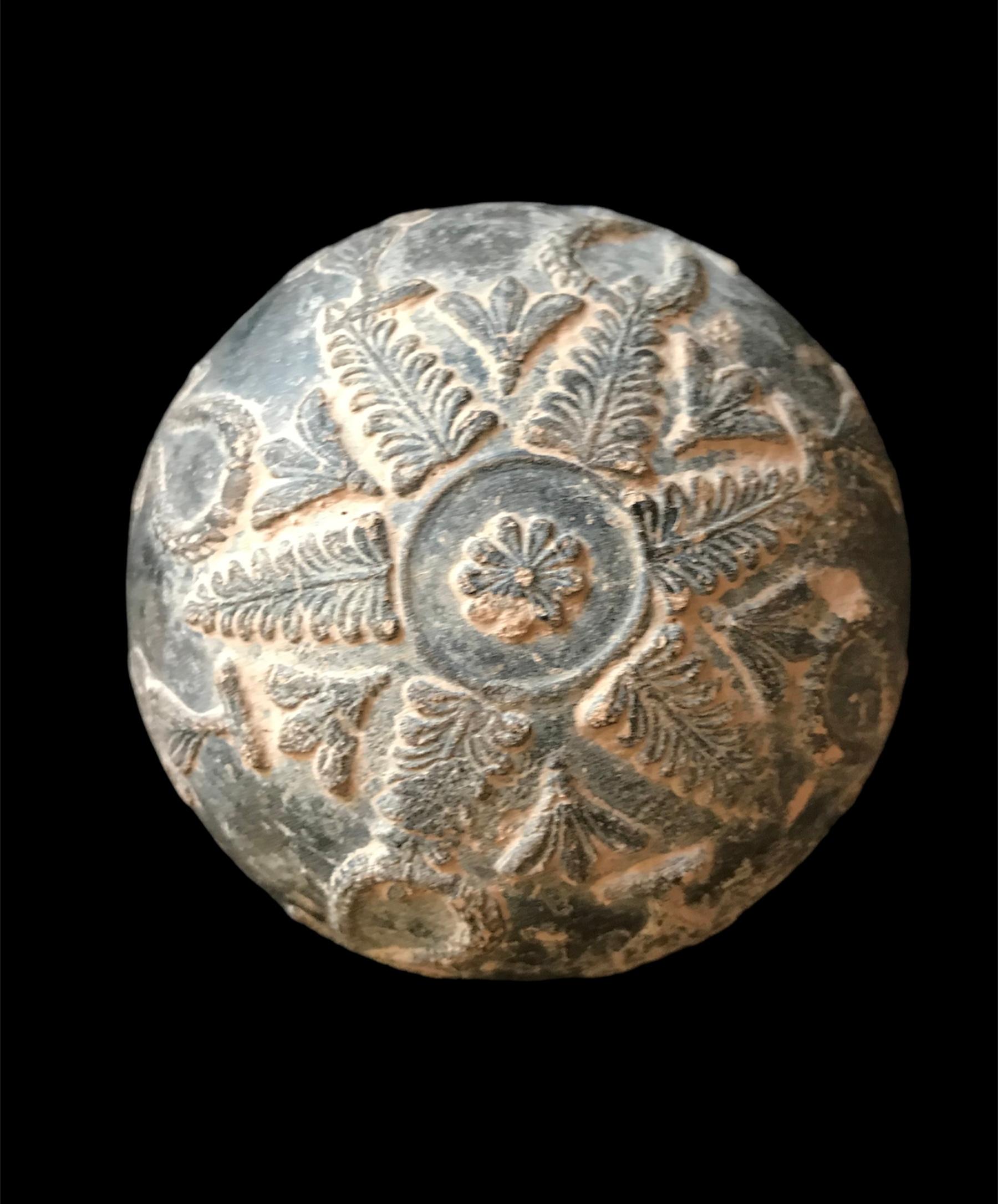 Greek Megarian Bowl, 3rd-1st Century BC, Hellenistic Art For Sale