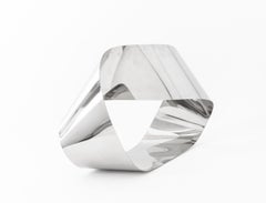 Megaron Abstract Freeform Chrome Sculpture