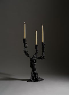 Meghalaya Candelabra Small in Brass, Viya by Vikram Goyal