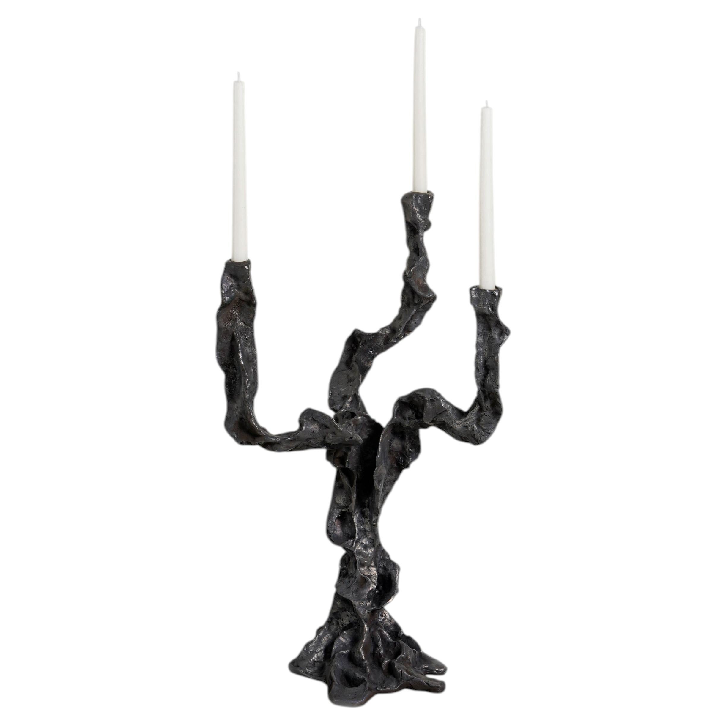 Brass Candelabra, Meghalaya Small, Viya by Vikram Goyal