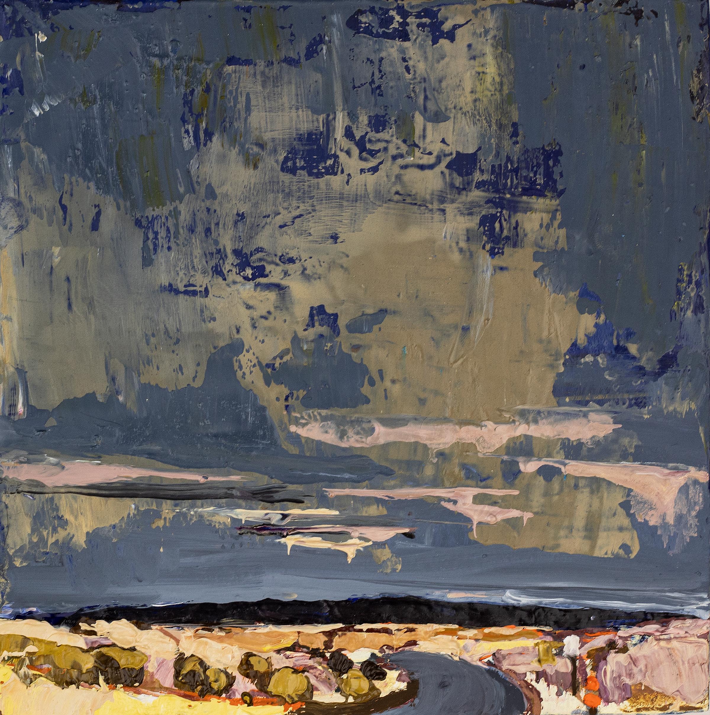 Meghan Wilbar Landscape Painting - Looking West 3