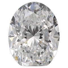 Anello di fidanzamento con diamante ovale di Meghna certificato GIA da 3,01 carati con colore D e purezza VS2