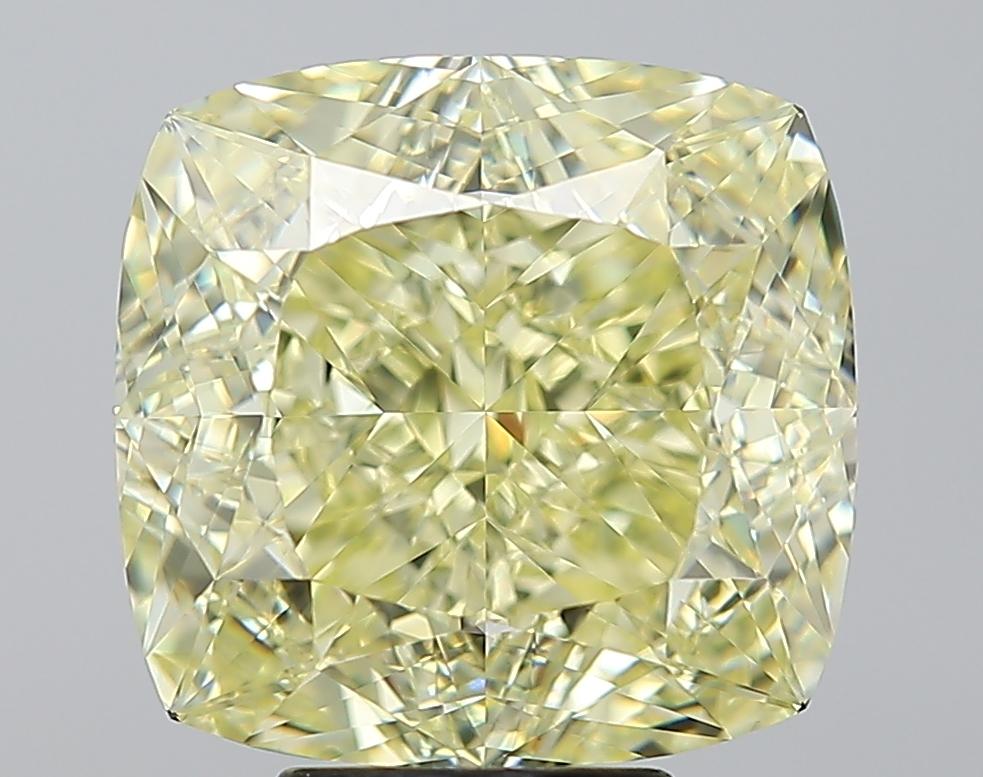 Moderne Brilliante certifié par la GIA Diamant jaune fantaisie de 8,05 carats taille brillant coussin en vente