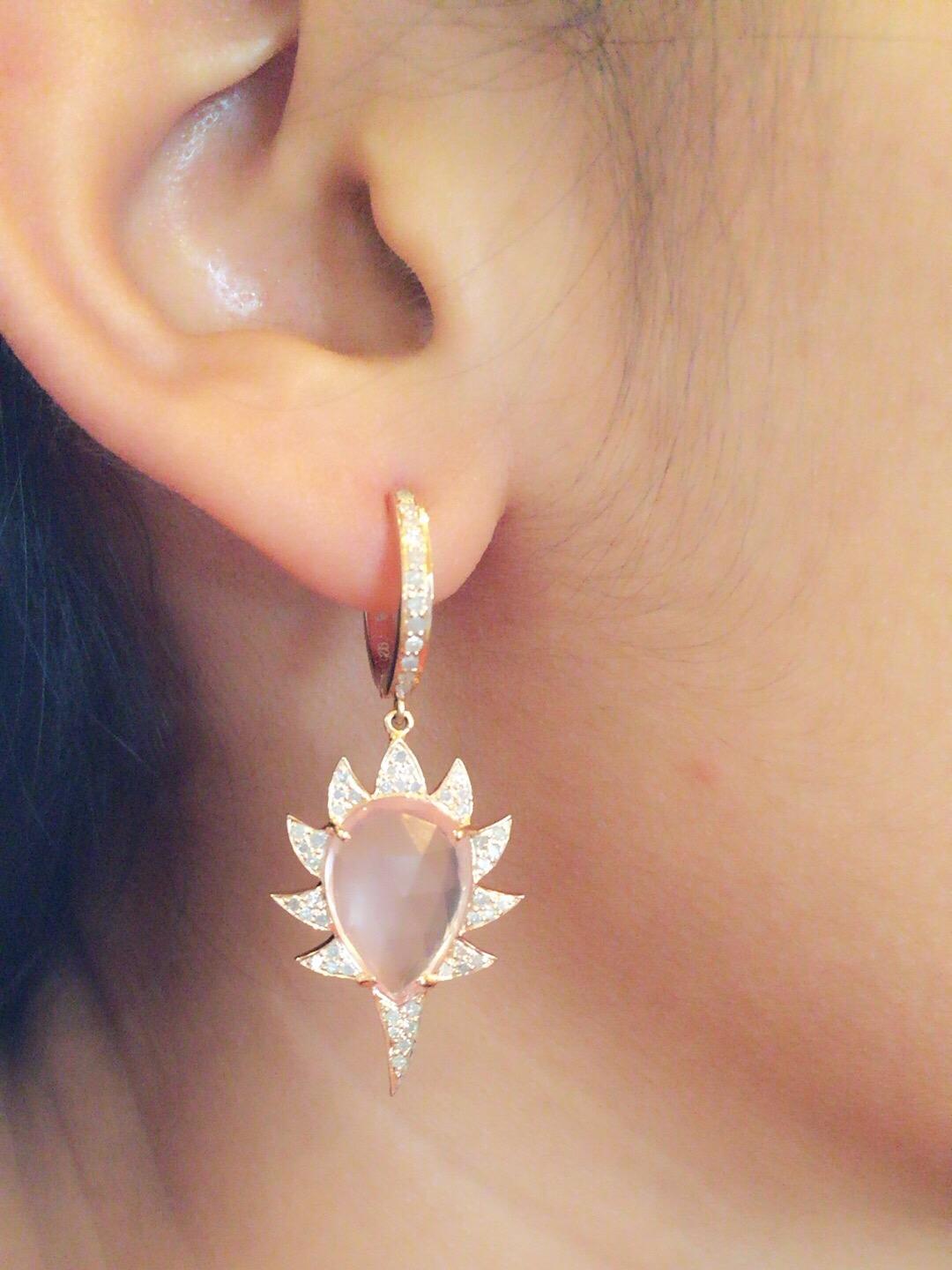 justice spiky earrings