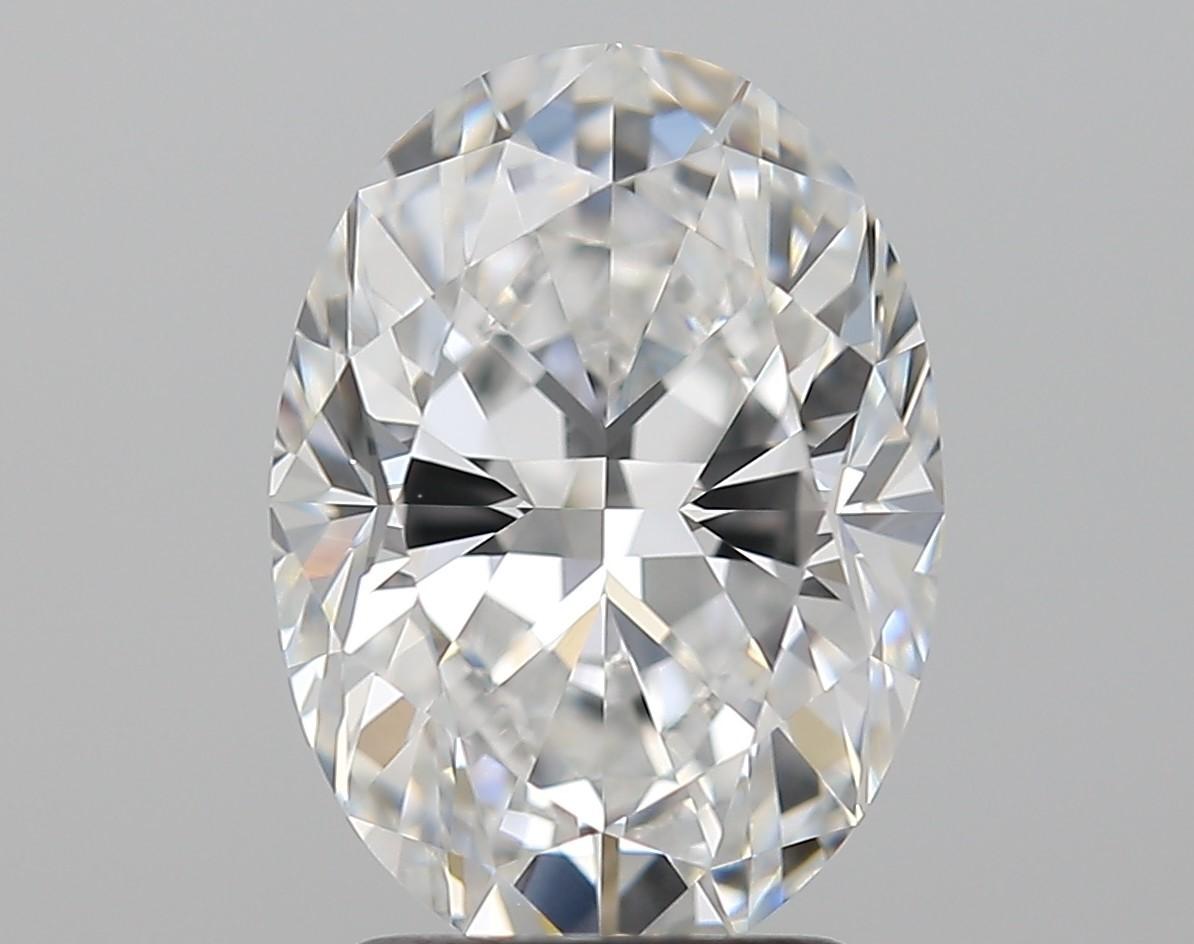 Modern MEGHNA JEWELS GIA Certified 2.01 Carat Oval Diamond For Sale