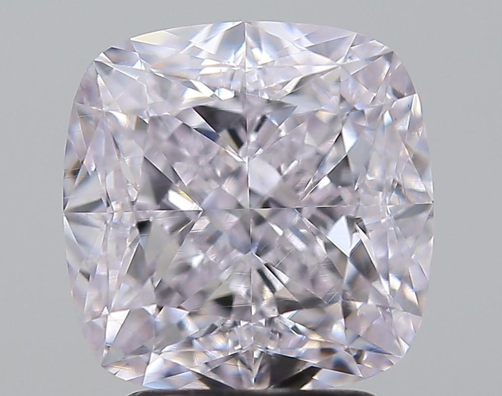 Meghna Jewels GIA zertifiziert 3,50 Karat Kissenschliff Light Pink Diamond (Zeitgenössisch) im Angebot