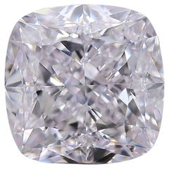 Meghna Jewels GIA Certified 3.50 Carat Cushion Cut Light Pink Diamond