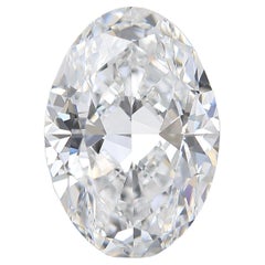 Meghna Jewels GIA Certified 5.00 Carat Oval D Color Diamond Solitaire Ring