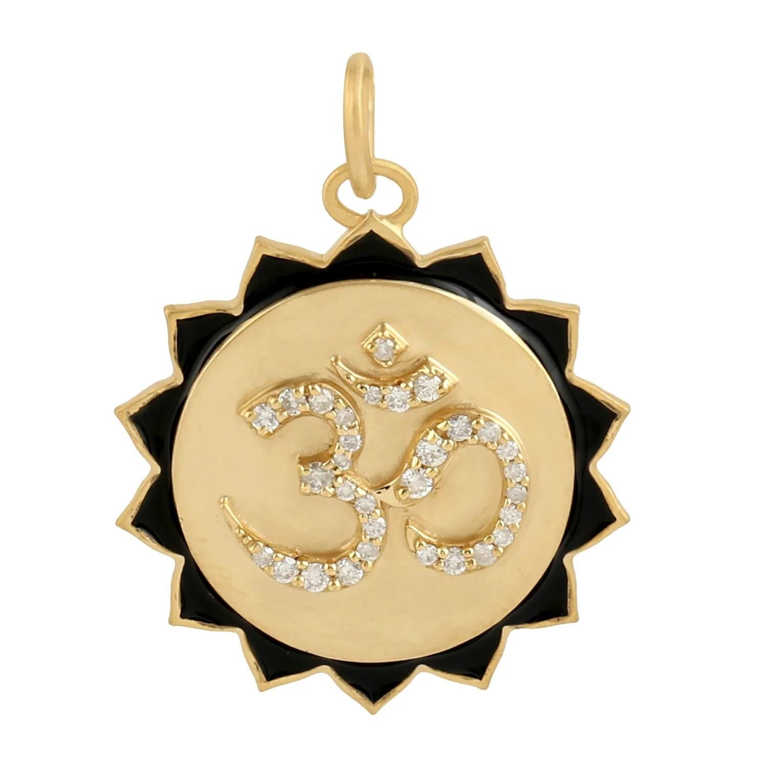 ashok chakra gold locket
