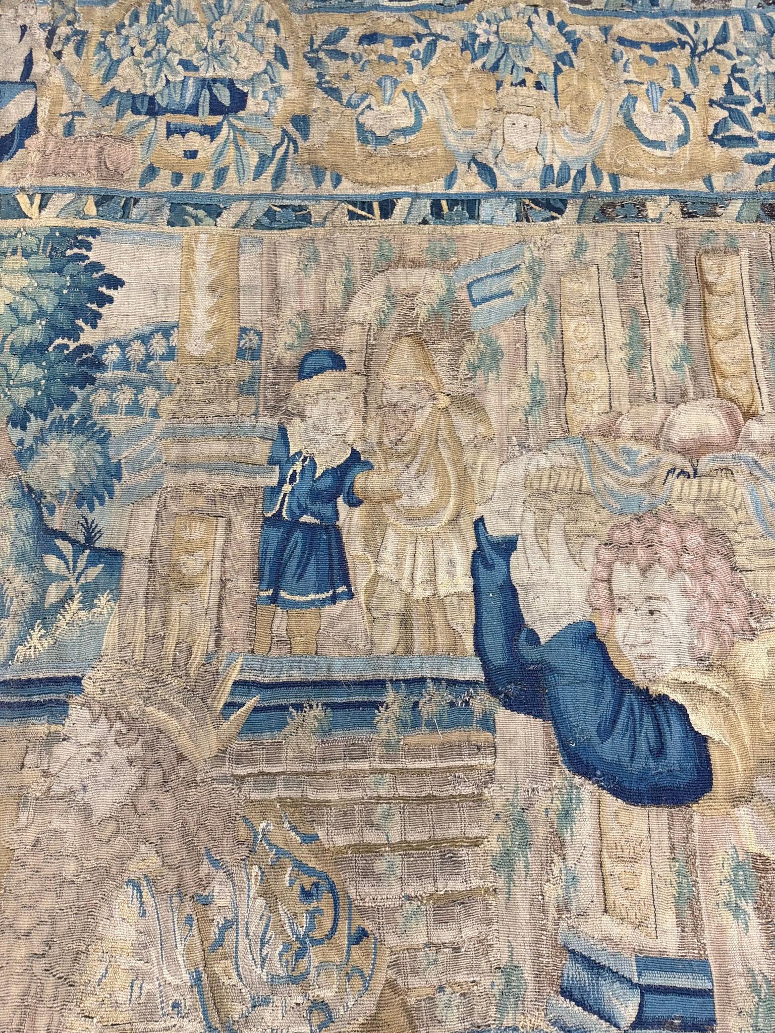 Metà XX secolo Arazzo Mehraban di Bruxelles del 17° secolo in vendita