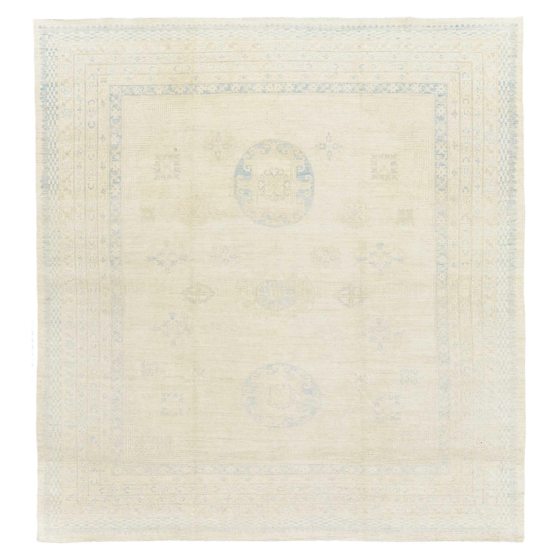 Mehraban 18th Century Khotan Design Revival D5387 For Sale