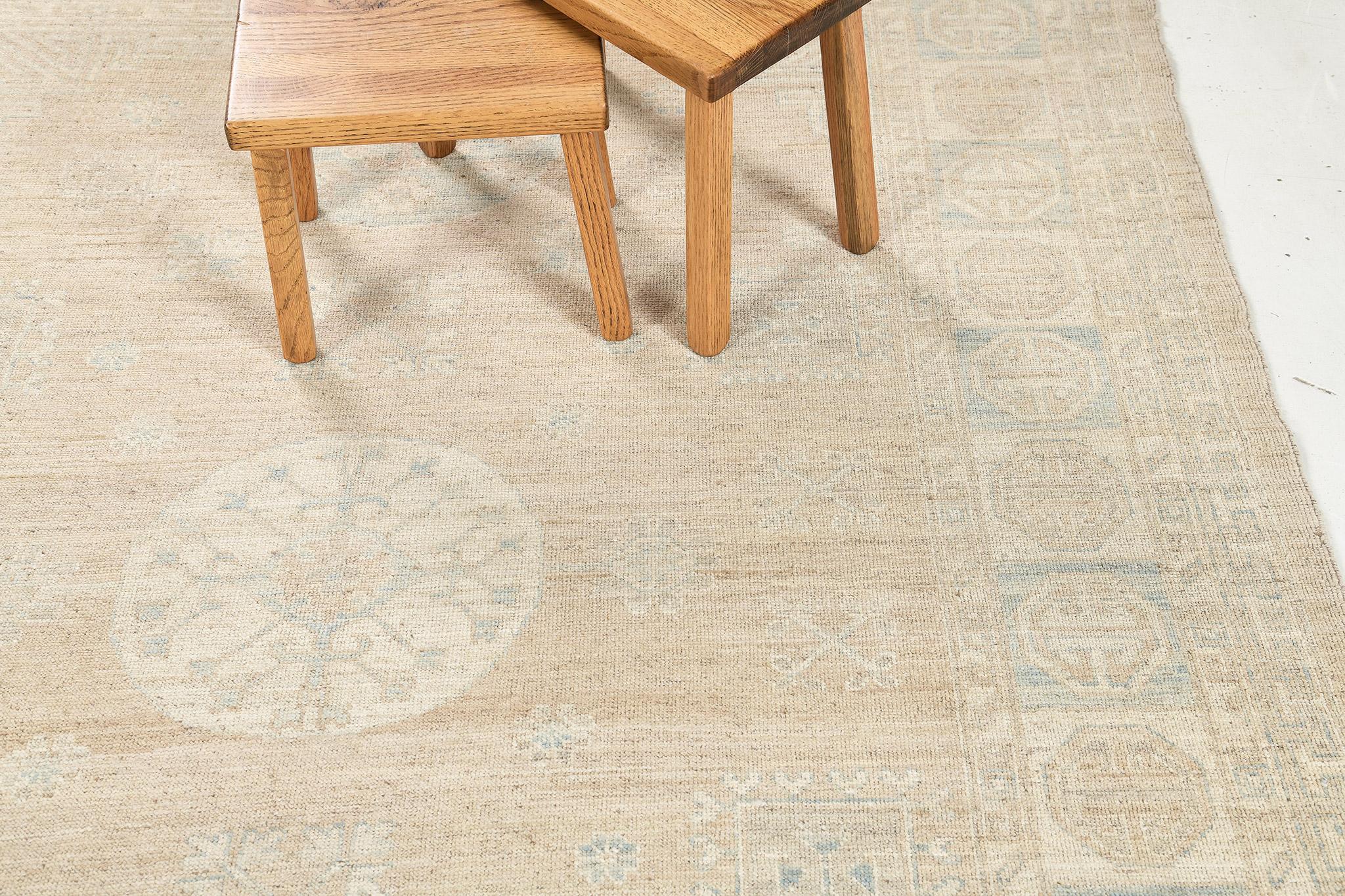 Mehraban 18ème siècle Revival Khotan Design Revival D5390 en vente 7
