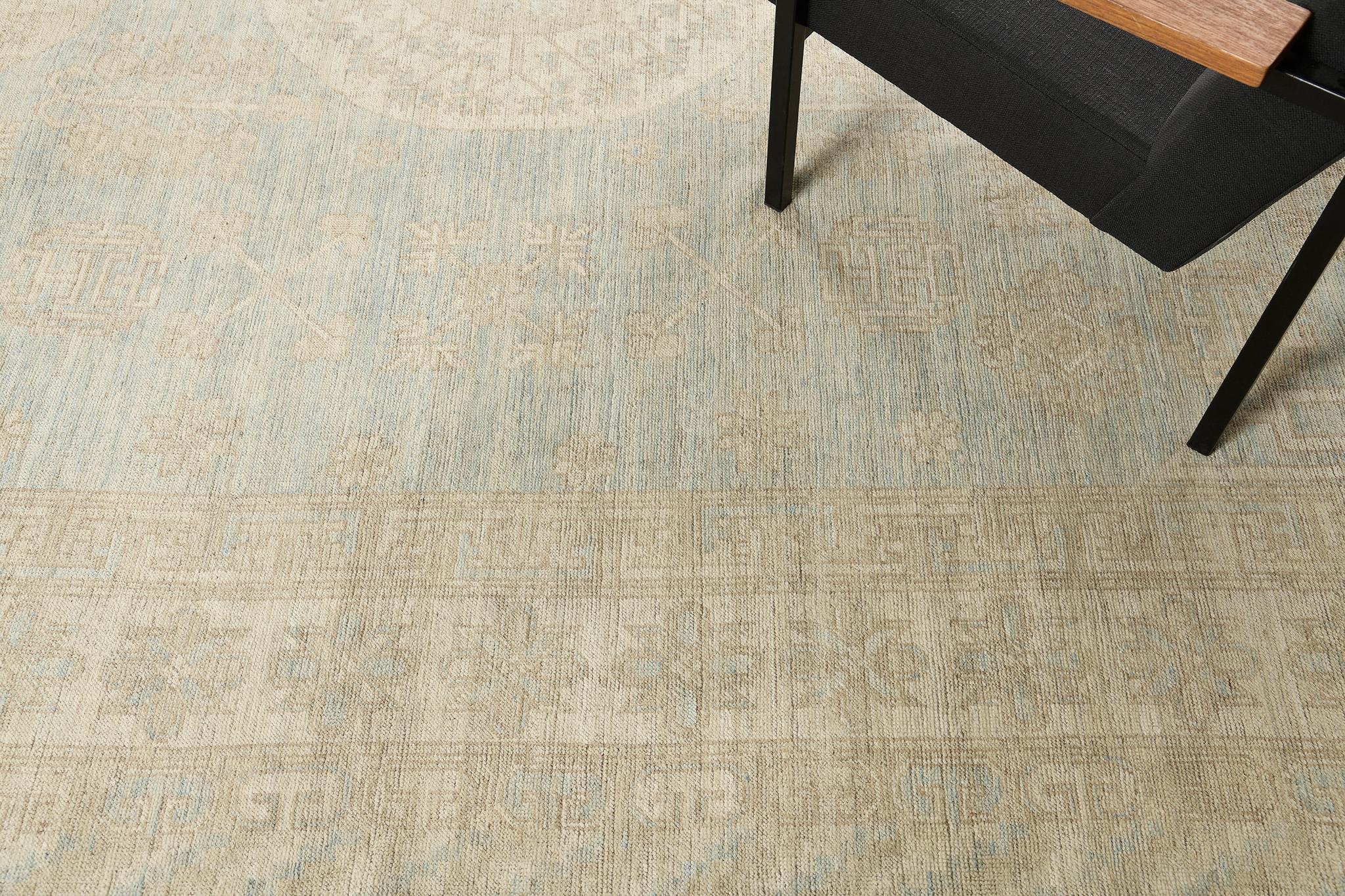 XXIe siècle et contemporain Mehraban Revival du design Khotan du 18ème siècle en vente