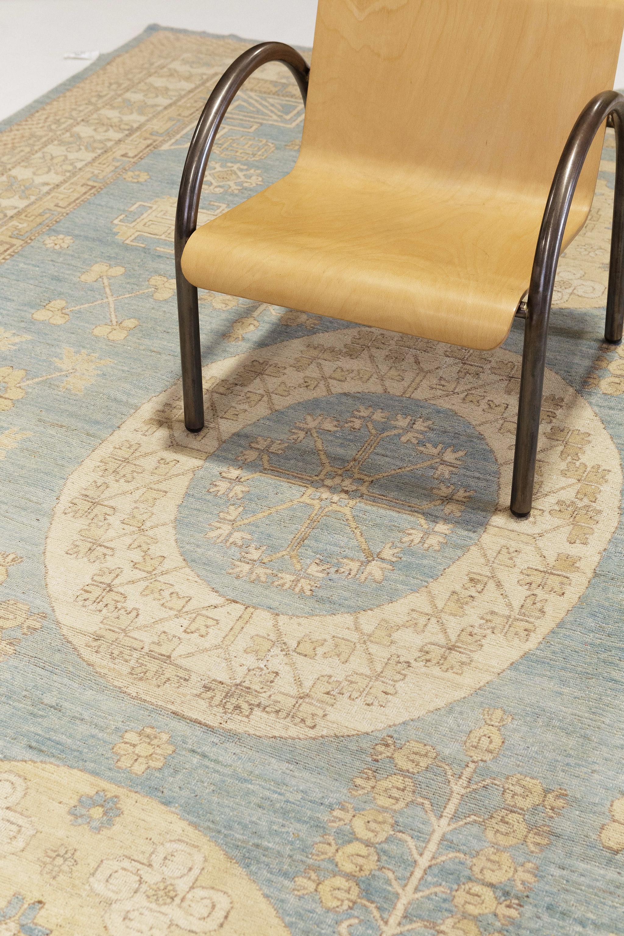 Mehraban Rugs del 18° secolo dal design revival di Khotan in vendita 3