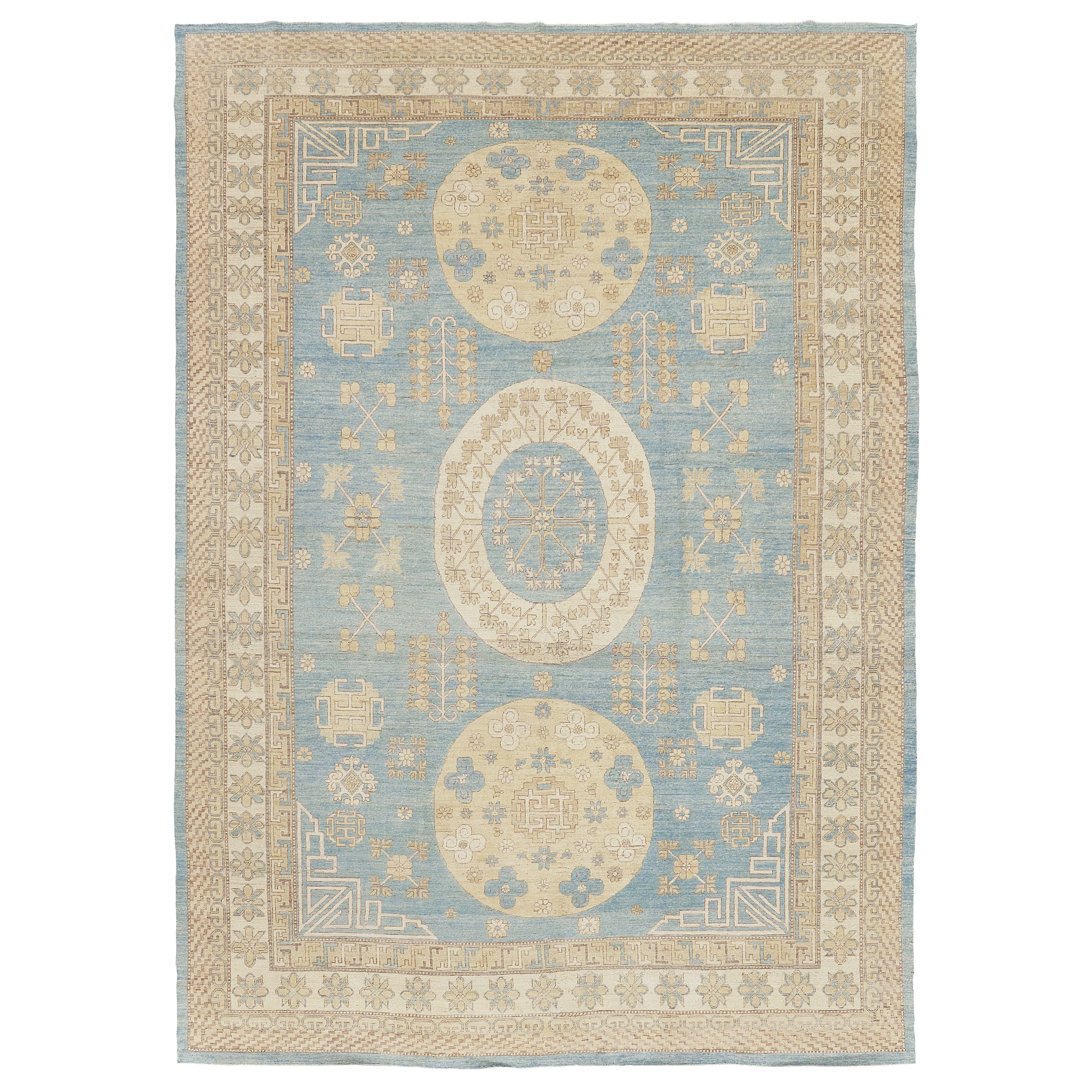 Mehraban 18e siècle Khotan Designer Revival Rugs