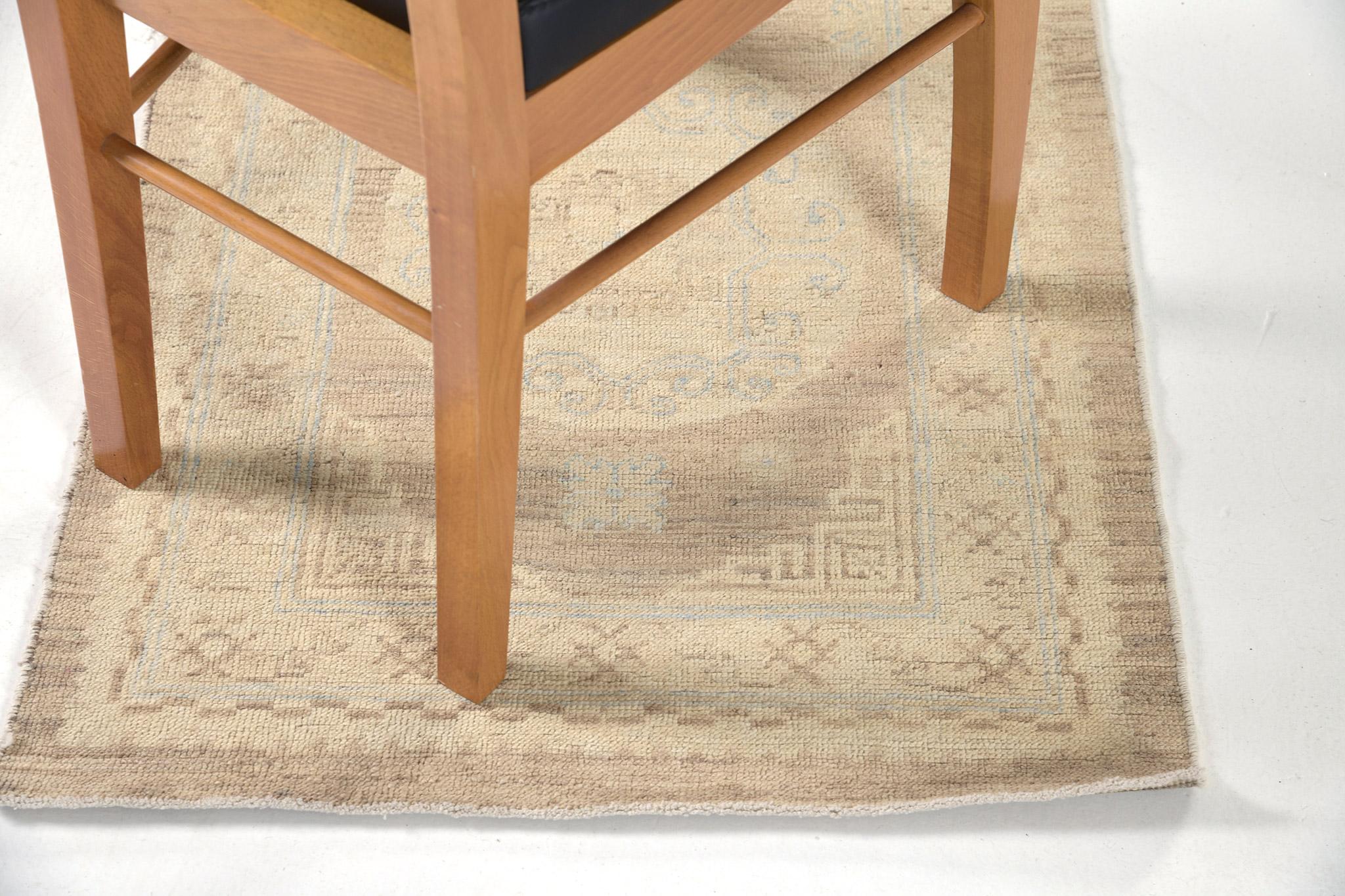 Mehraban 18th Century Khotan Design Revival Runner D5387 In New Condition For Sale In WEST HOLLYWOOD, CA