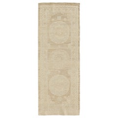 Mehraban 18th Century Khotan Design Revival Runner D5387