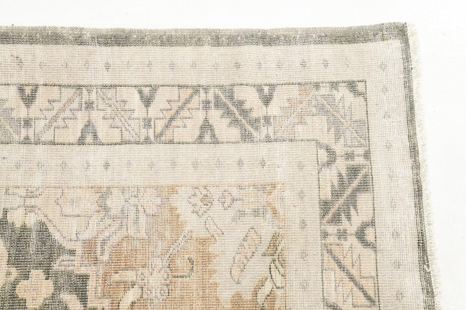 Hand-Knotted Mehraban Alsaeida, Domicile Collection For Sale