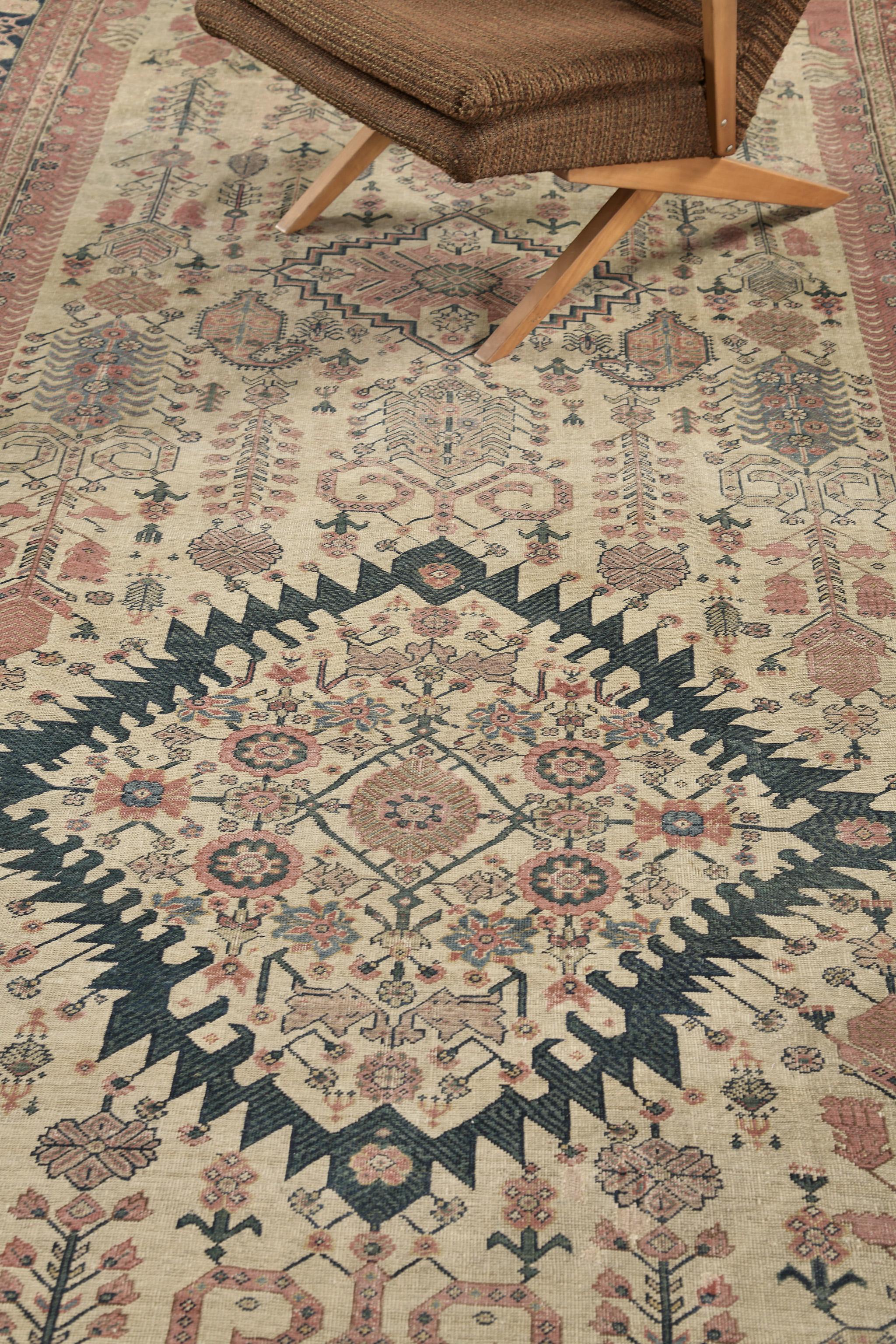 Perse Mehraban Antique Farahan persan Farahan en vente