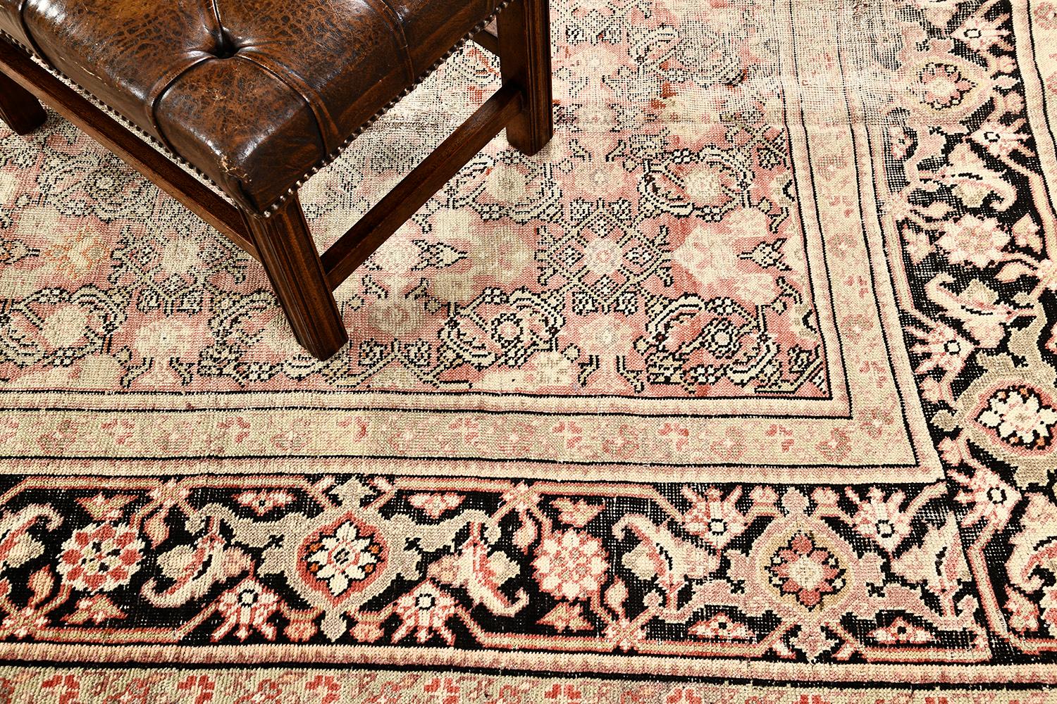This exceptional Gharabagh runner is perfect for your floors and walls. It is not just for aesthetic value, but, to keep you warm as well. It features an array of motifs and elements in vivid and flamboyant colors, perfectly hand-woven geometrically