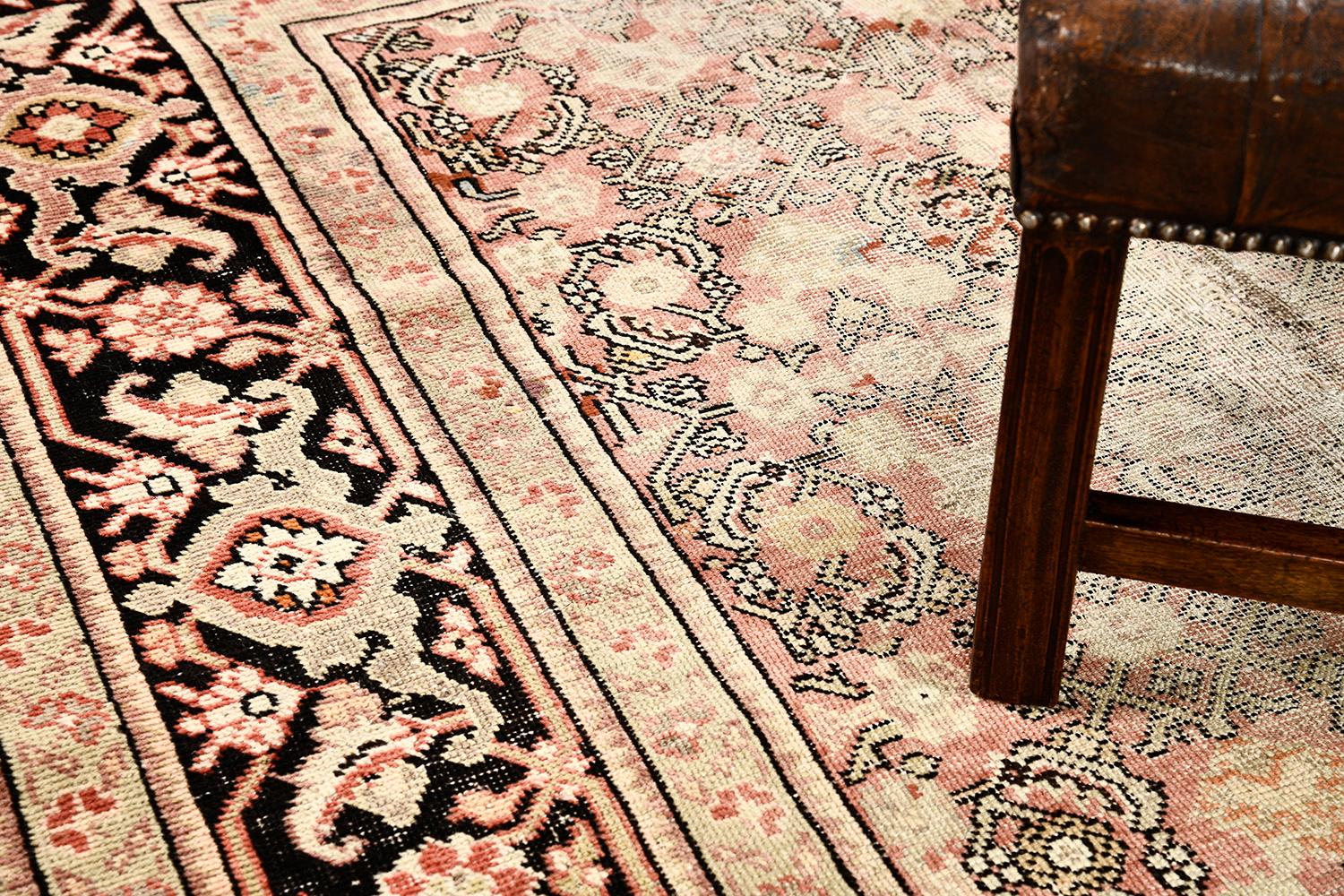 Mehraban Antiker persischer Gharabagh-Läufer aus Persien (Persisch) im Angebot