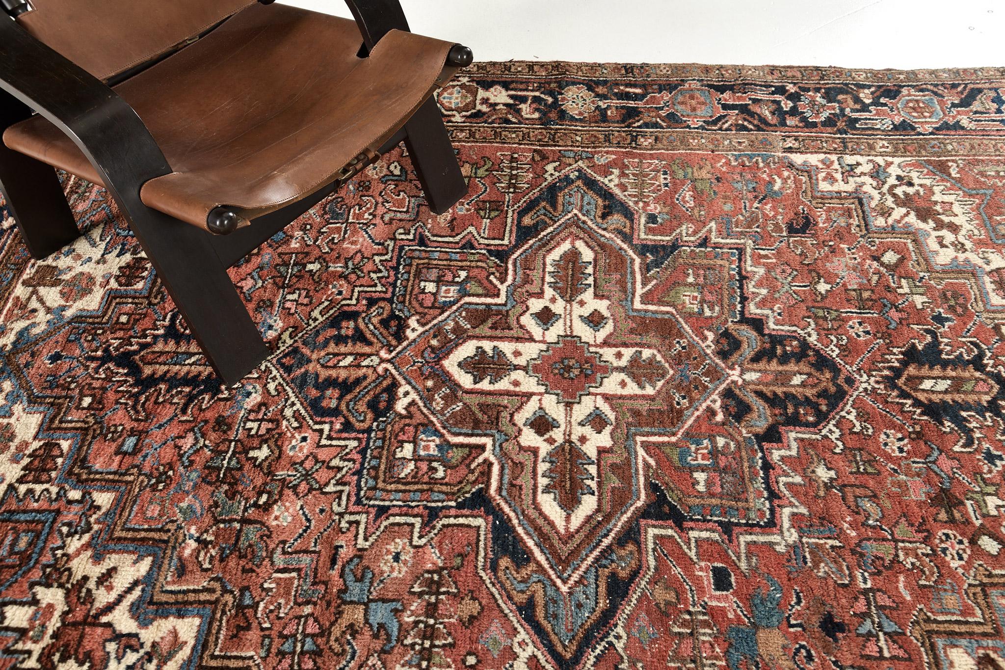 Mehraban Persa Antiguo Heriz 30668 en venta 2