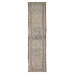 Tapis de couloir persan ancien Mehraban persan kurde