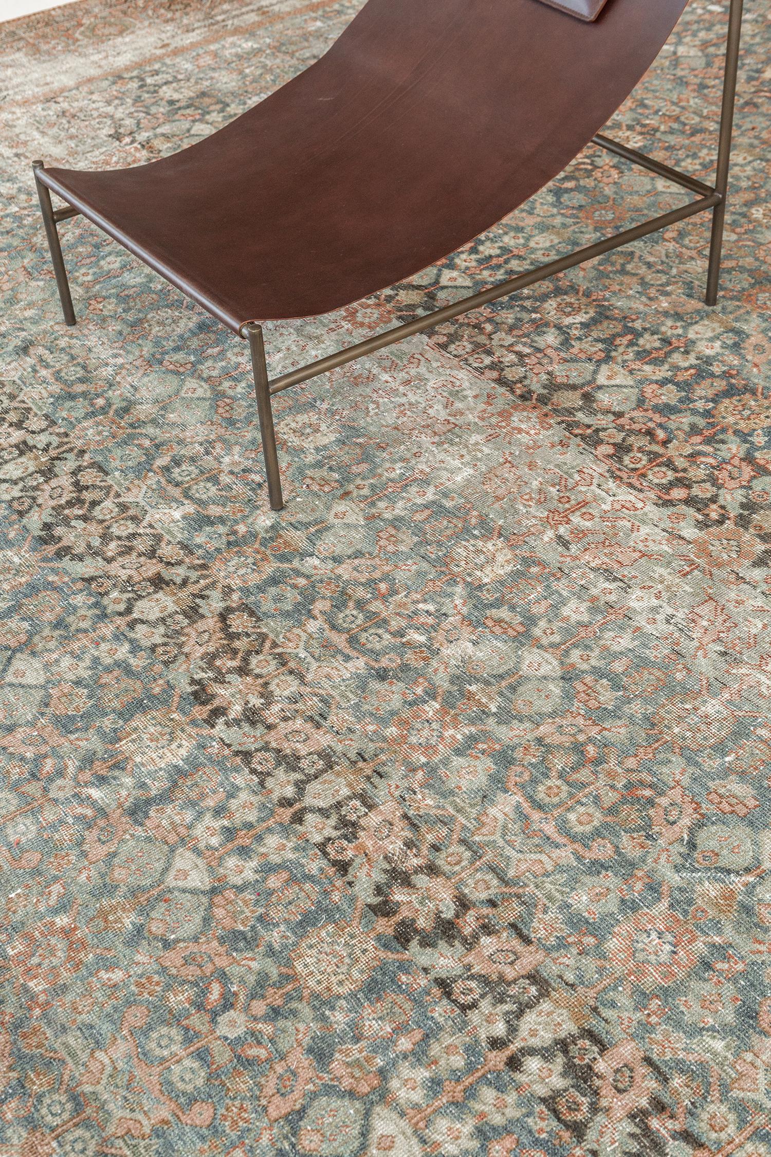 Mehraban Alfombra Persa Antigua Mahal Farahan en venta 7