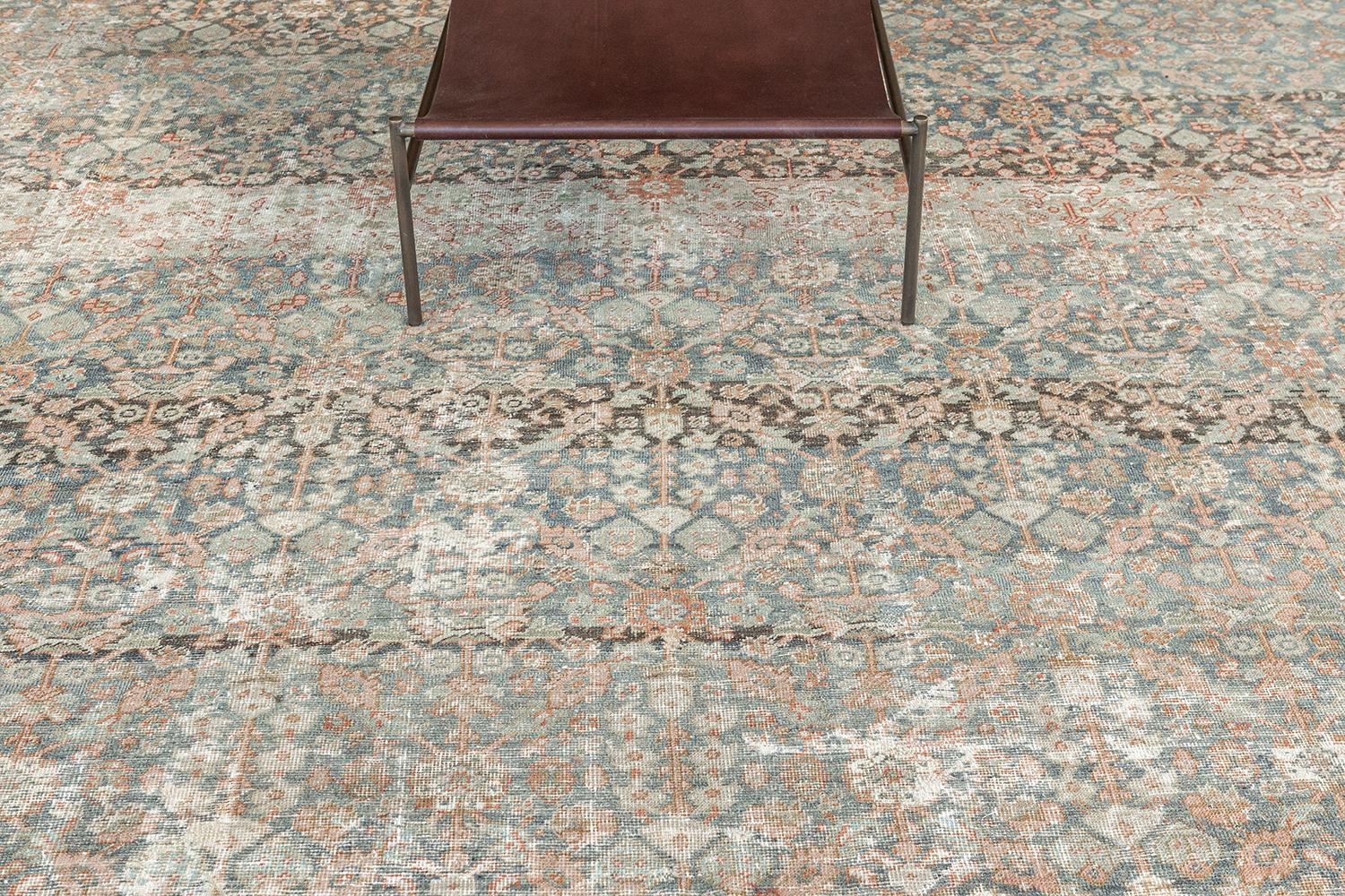 Mehraban Alfombra Persa Antigua Mahal Farahan en venta 3