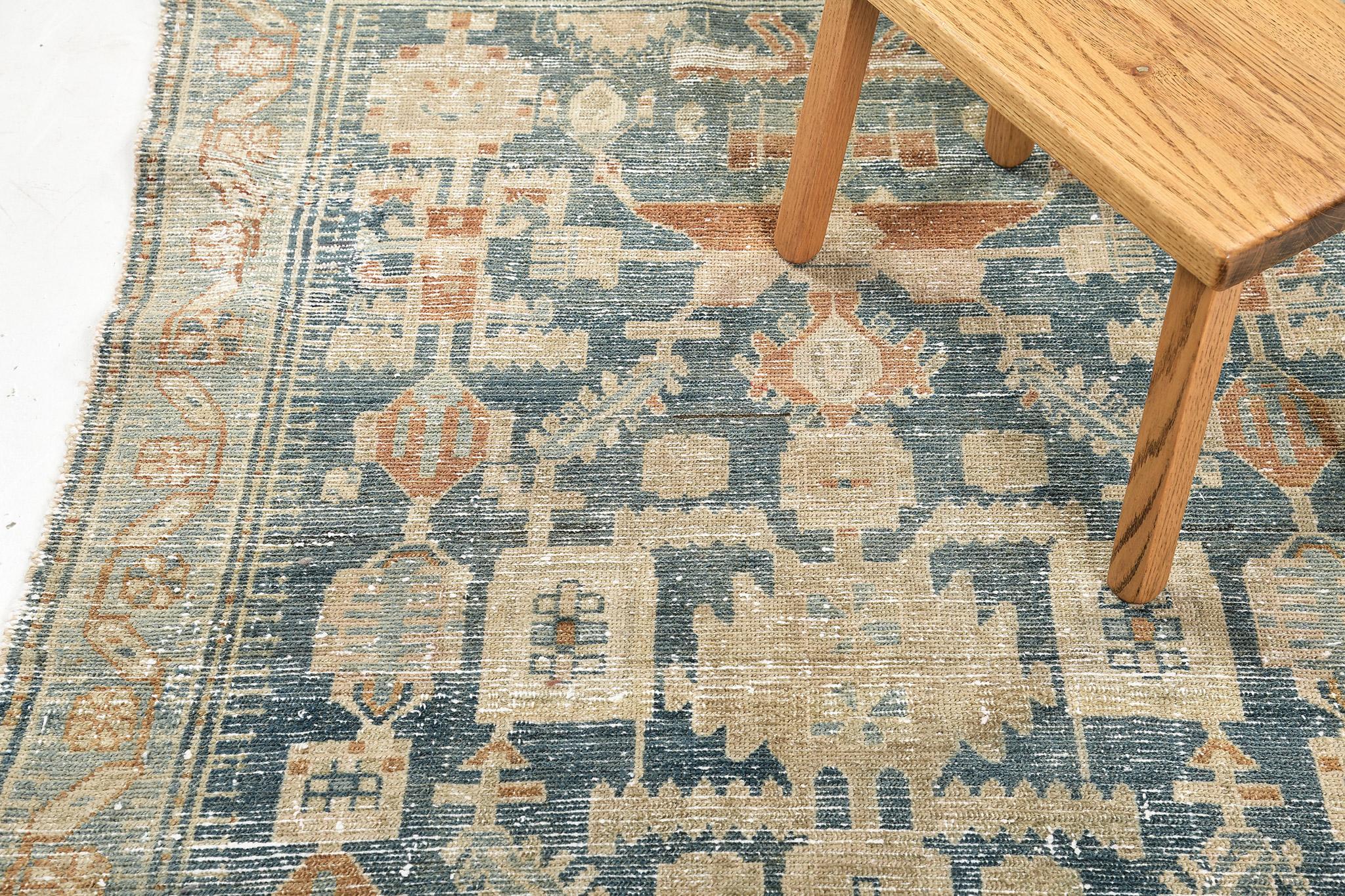 Début du 20ème siècle Mehraban Antique Malayer persan Malayer 29739 en vente