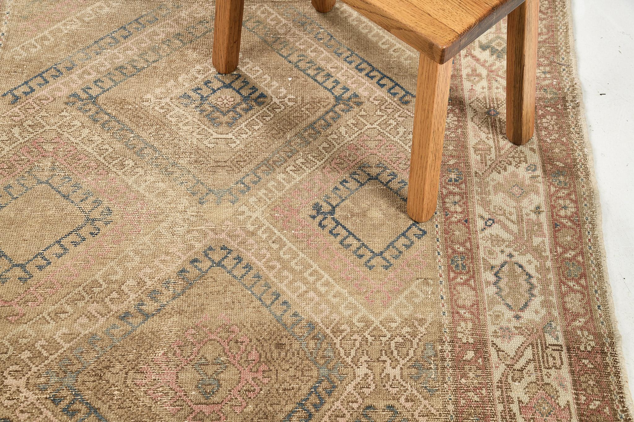 Antique Persian Malayer Rug 55417 For Sale 3
