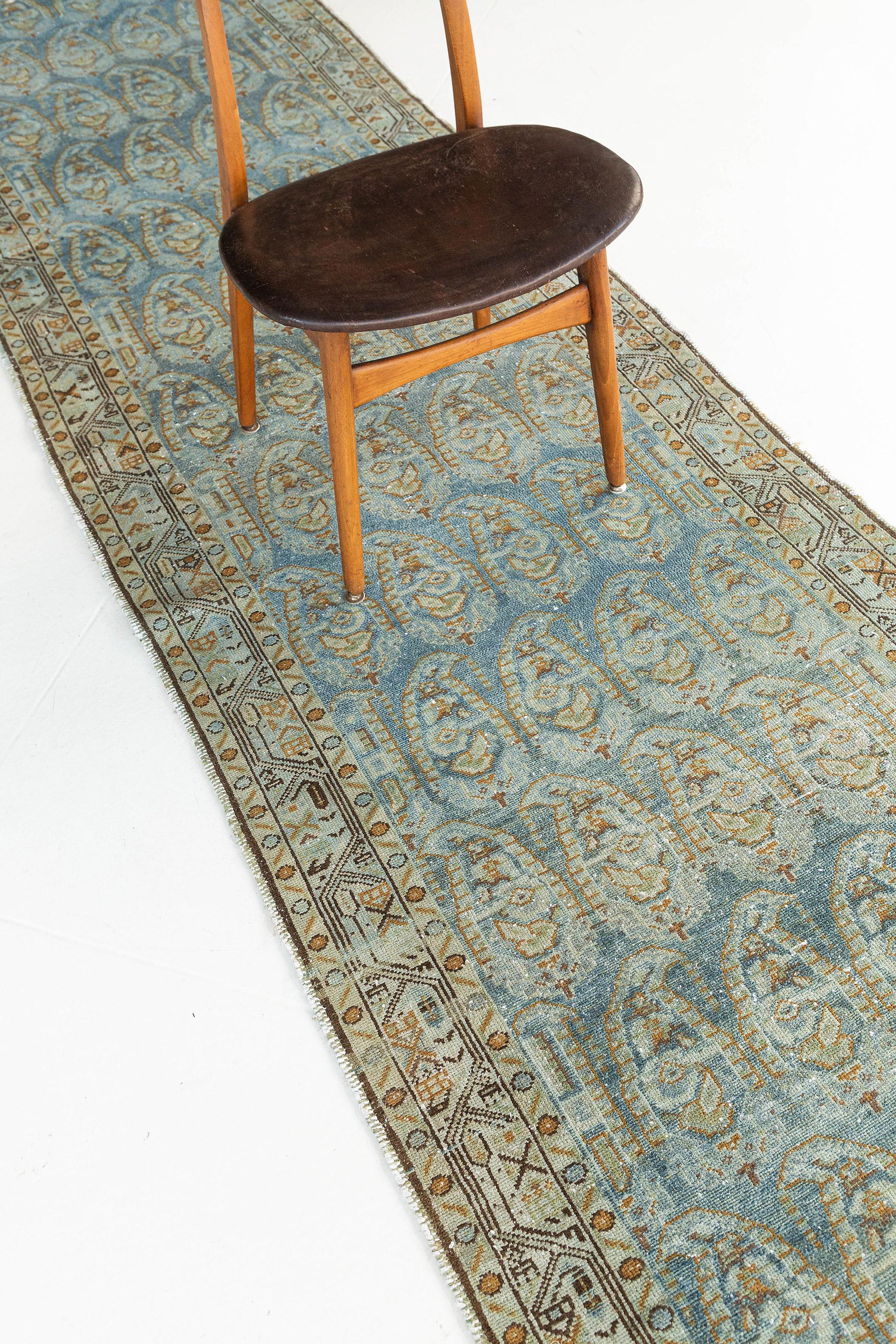 Mehraban Antique Persian Malayer Runner 25261 For Sale 1