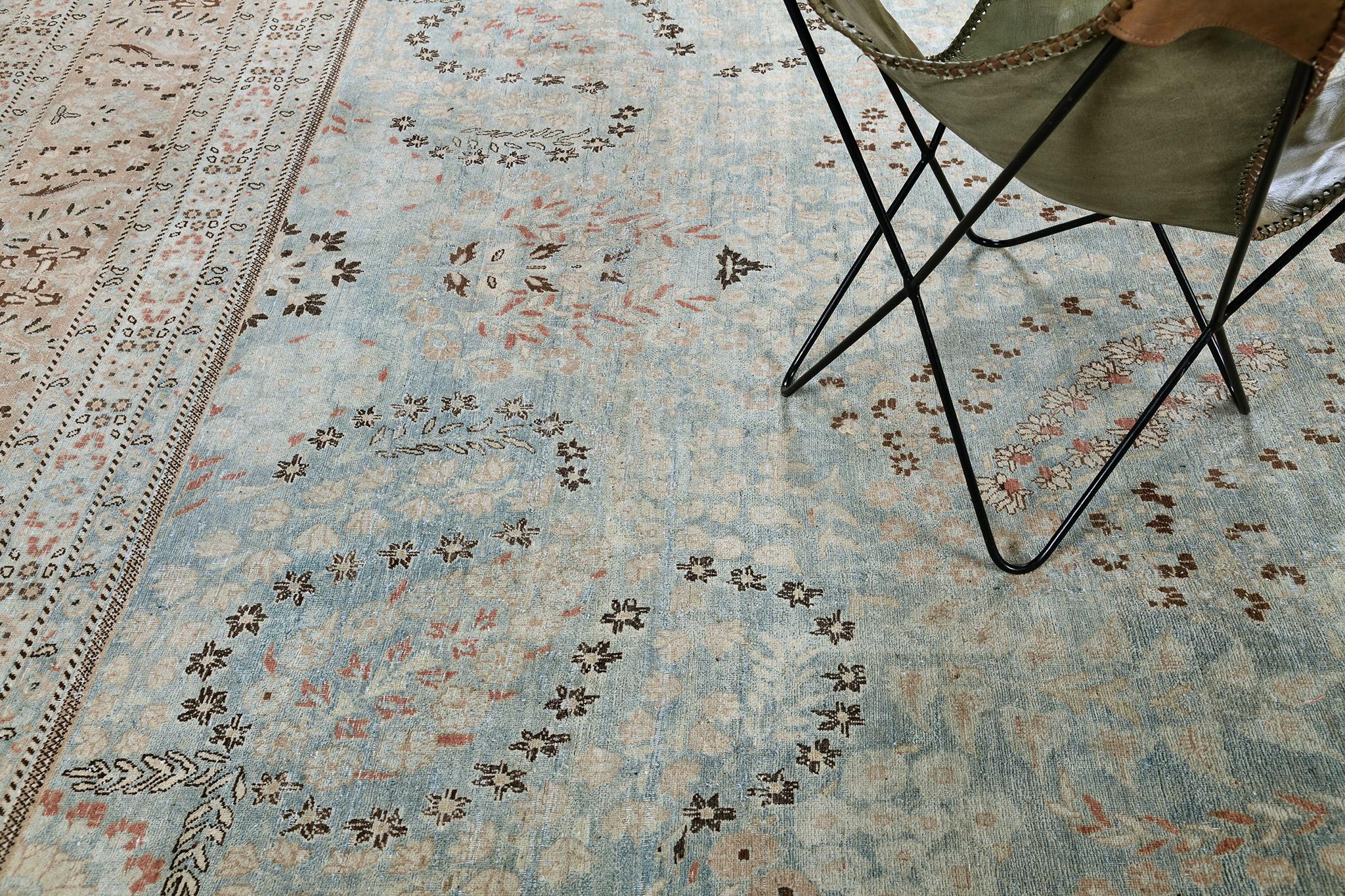 Mehraban Antique Persian Mashad For Sale 2